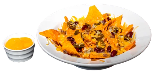 Nacho Cheese mit Hackfleisch und Cheddar