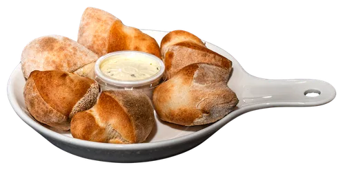 Pizzabrötchen mit Kräuterbutter
