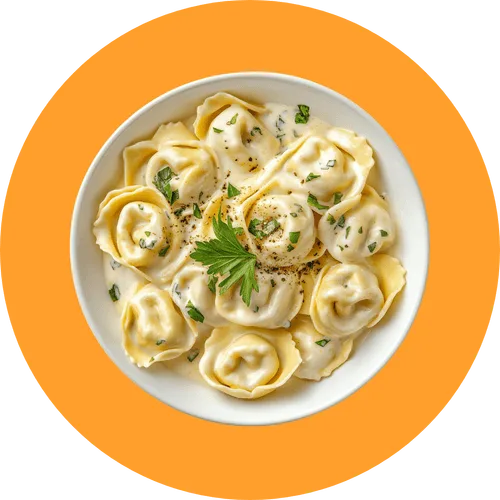 Tortellini Pasta mit cremiger Sauce