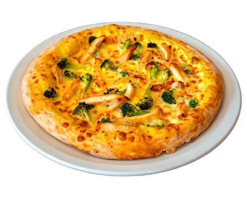 Pizza Brooklyn auf einem Teller