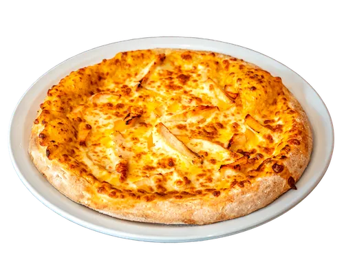 Pizza Honolulu auf einem Teller